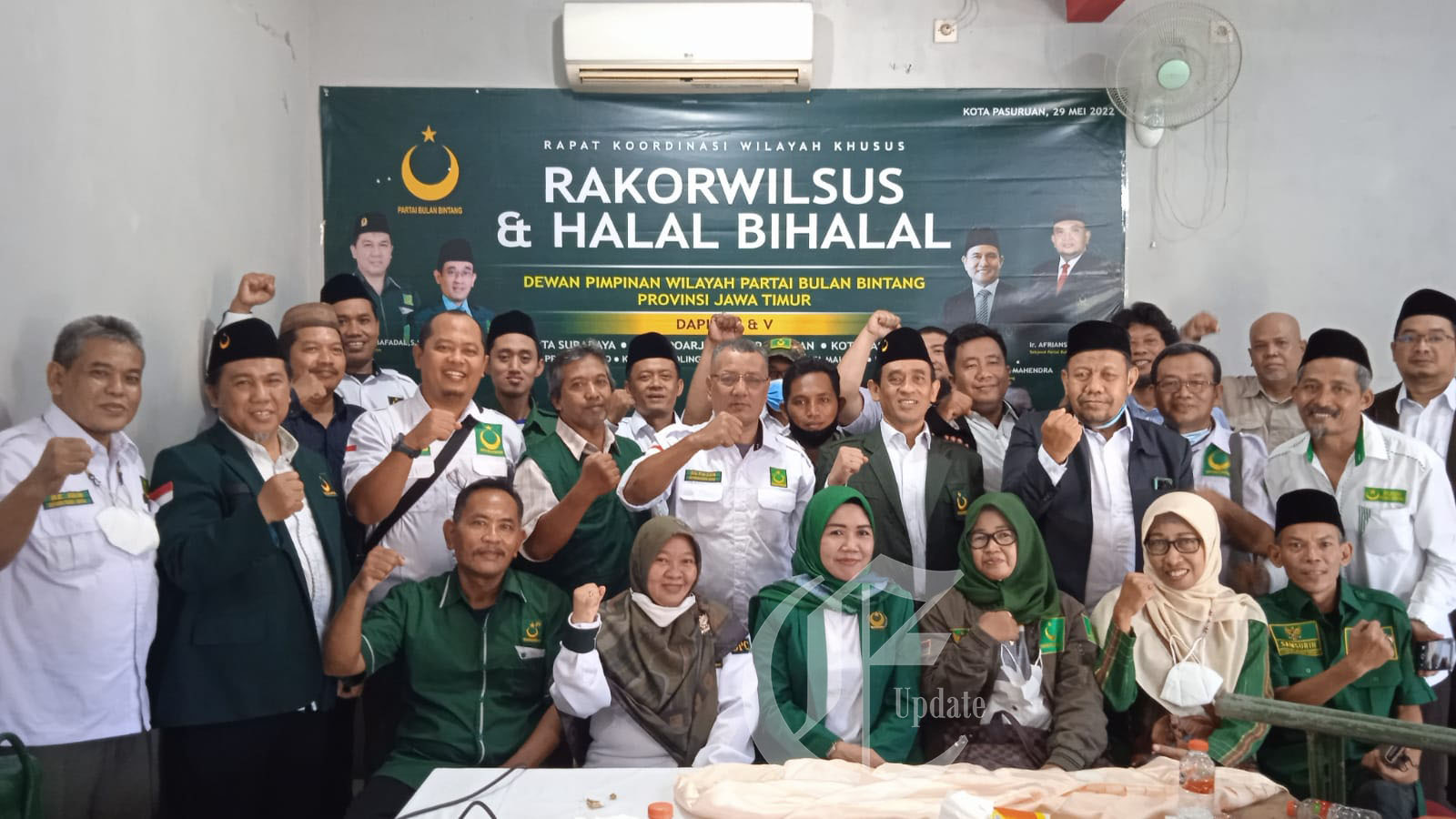 foto: DPW PBB Jawa Timur Gelar Rakorwilsus di Dapil I, II, & V di Kota Pasuruan.
