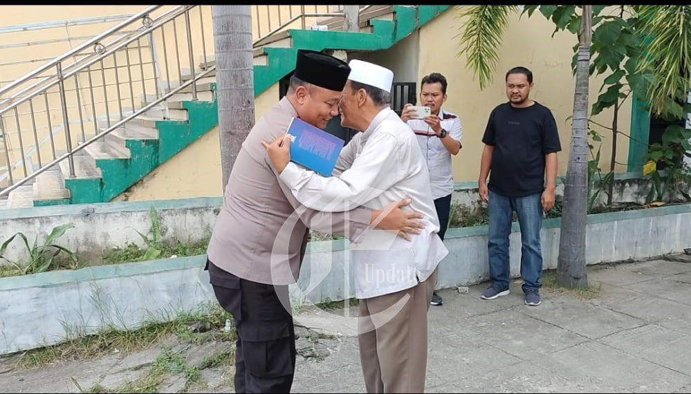 foto: Kapolres Gorontalo Kota bersilaturahmi ke ketua FKUB Kota Gorontalo