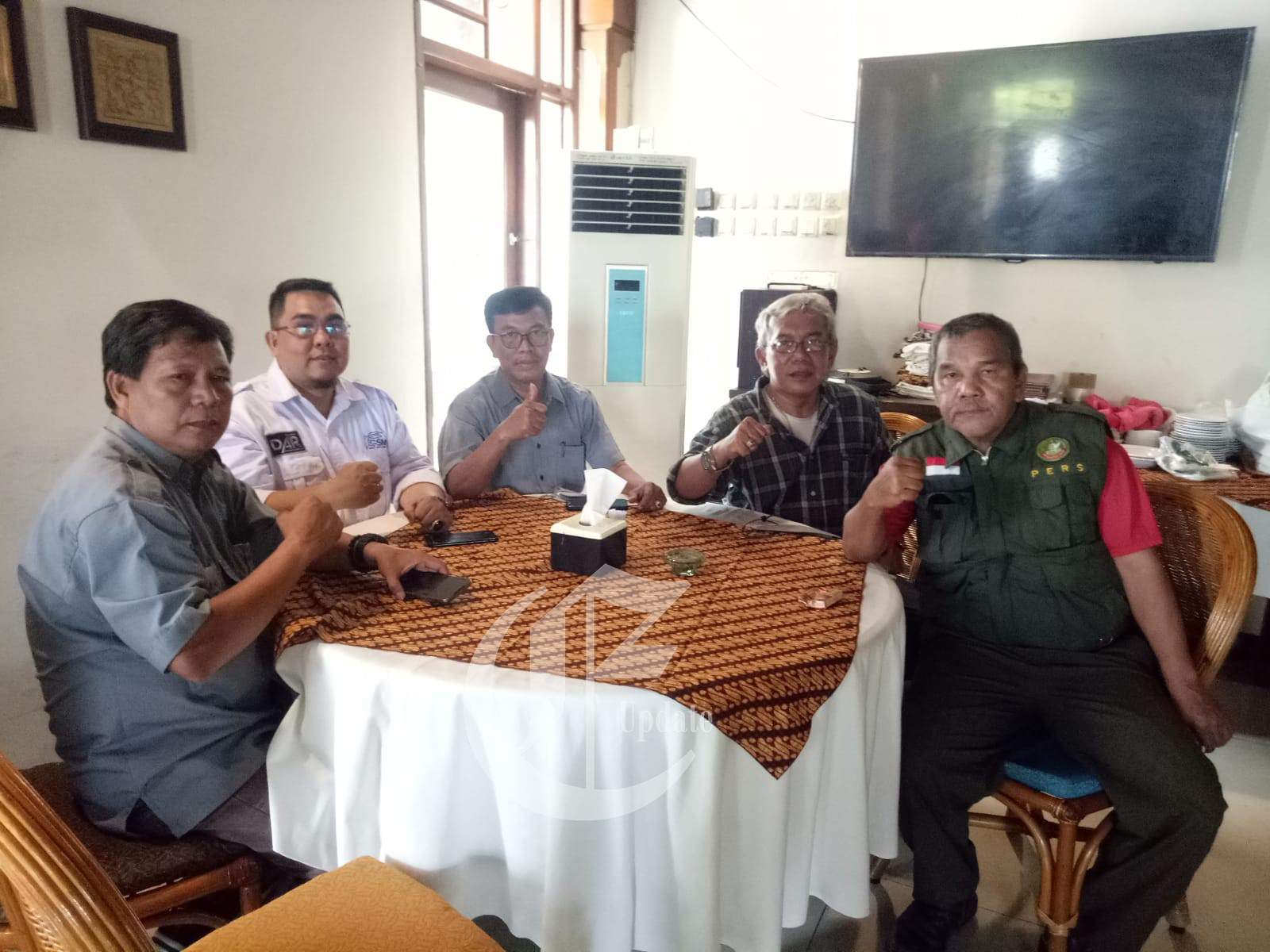 foto: Sejumlah pengurus SMSI Kota Bekasi hadiri Konferensi Pers pelaksanaan Nawacita Award