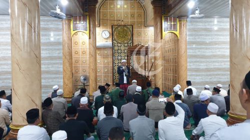 foto: Kegiatan Subuh keliling di Masjid Jami' Khoirul Huda, Kalideres, Jakarta Barat