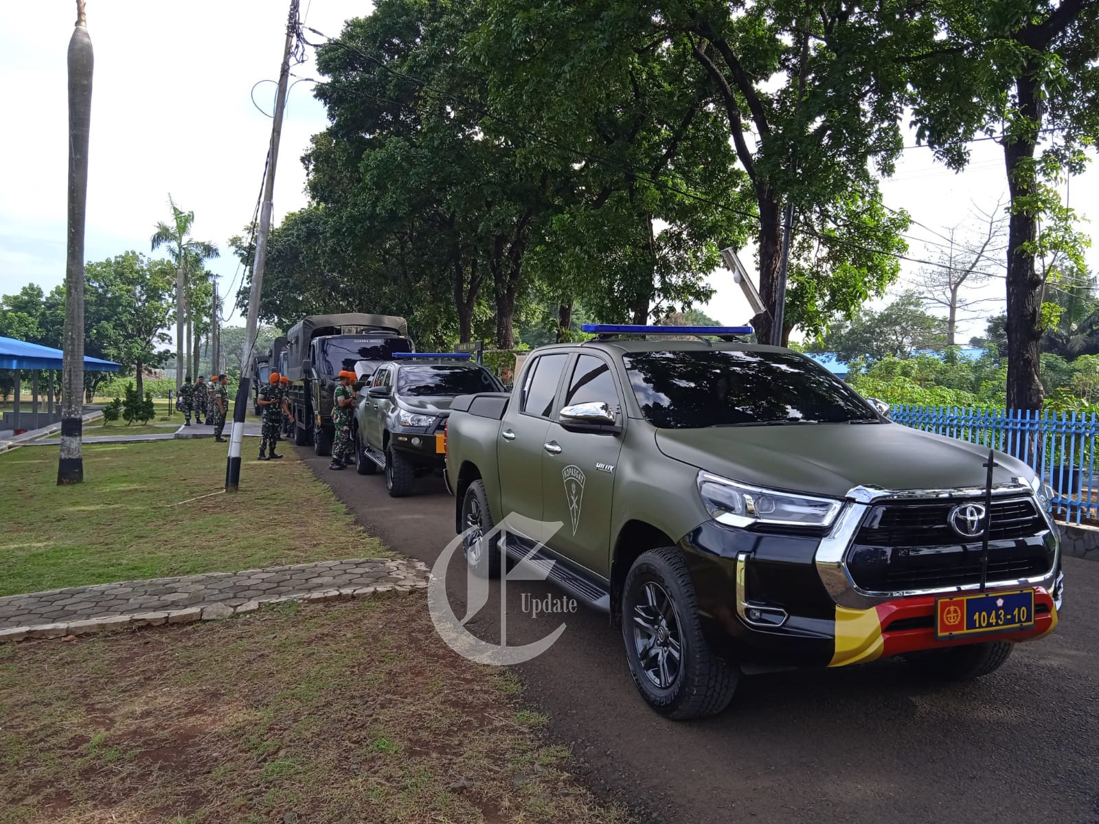 foto: Wingko I Kopasgat laksanakan pergeseran pasukan dan pergeseran materiil