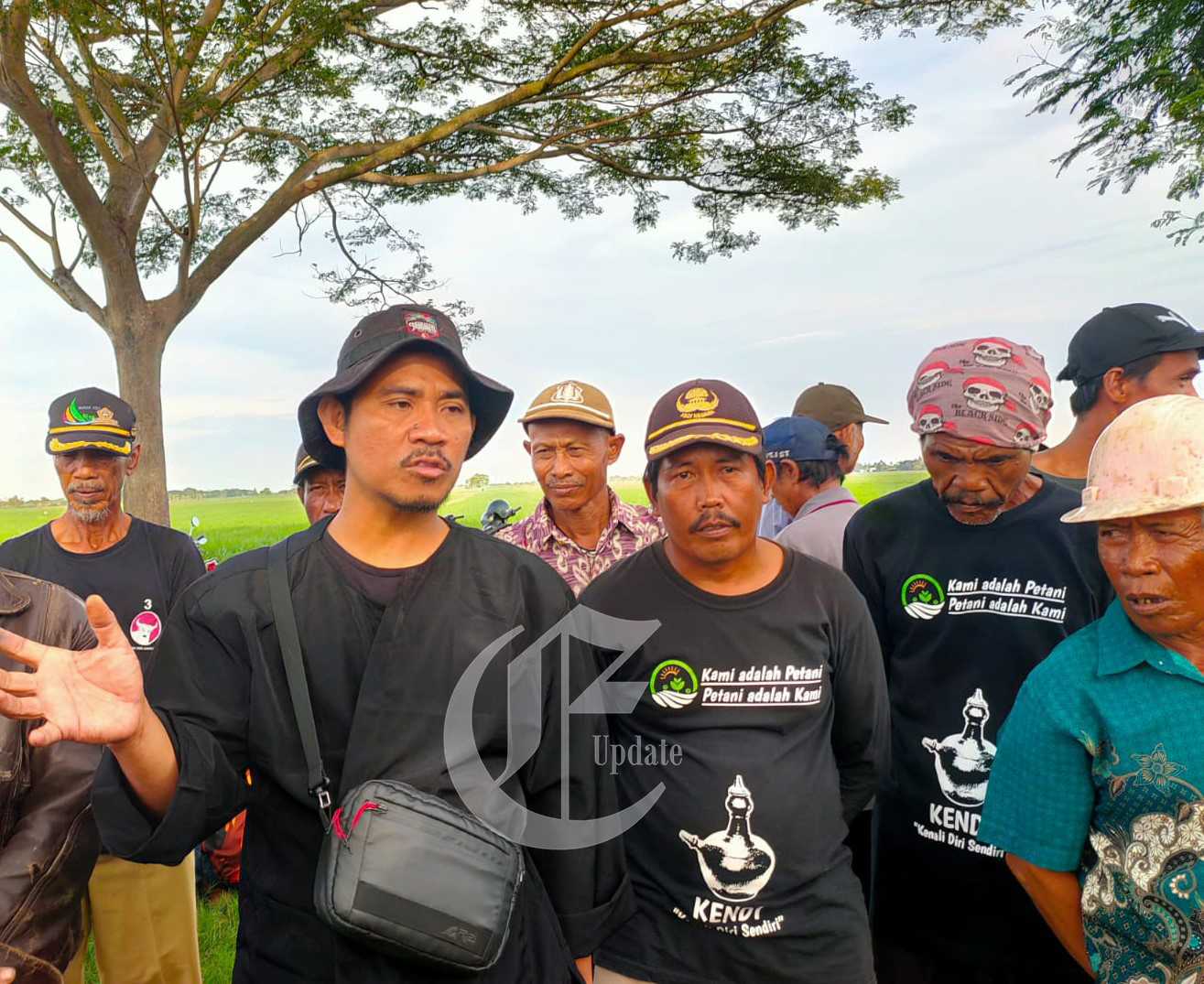foto: Petani buka suara terkait kebohongan Kementerian RI dan Pemkab Bekasi