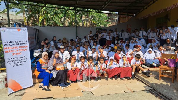 foto: Rumah Zakat & Filantropi Indonesia edukasi PHBS