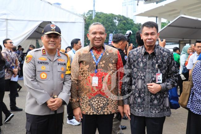 foto: Wamenaker RI bersama Ketua KPK dan Kapolda Metro Jaya